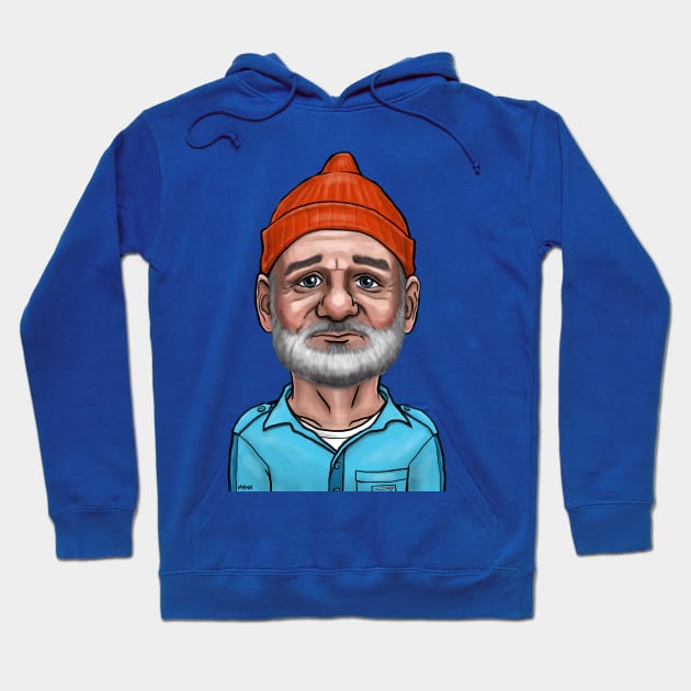 Life Aquatic Hoodie by mcillustrator